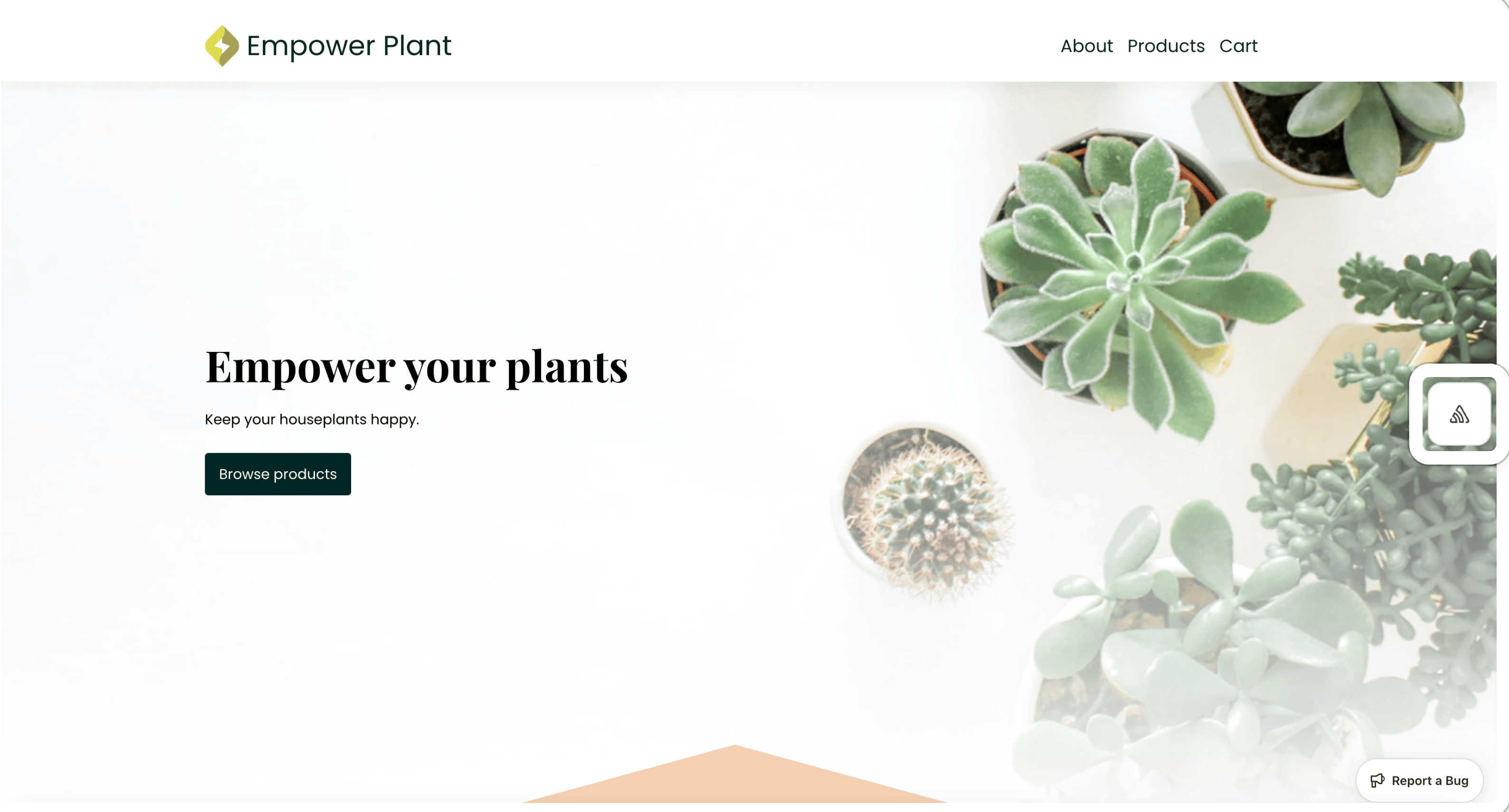 Collapsed Toolbar in context of a website