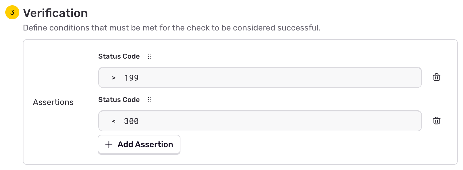Uptime alert verification testing